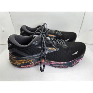 Brooks Ghost 15 Shoes Women's 10 B Black Phlox Running Athletic Workout Sneakers